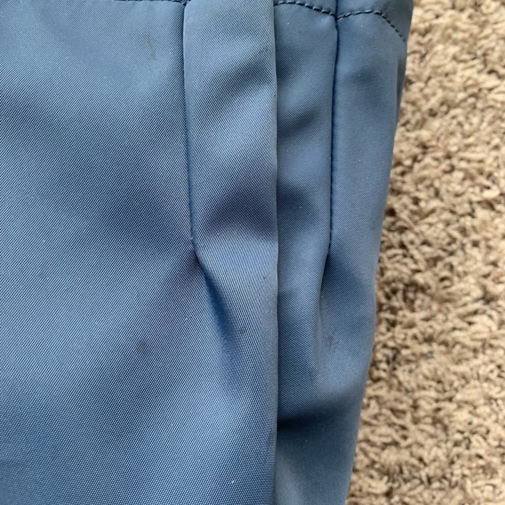 MZ WALLACE Mayfair Beaford Moonstone Blue Tote Multiple Pockets & Zipper Used - Picture 10 of 17